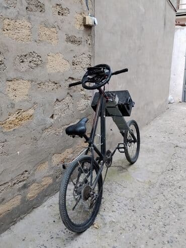 islenmis velosipedler: Salam. Velosipeti satıram. 170 aznə. Problemi:Tormuzu yoxdur. Tek — 5