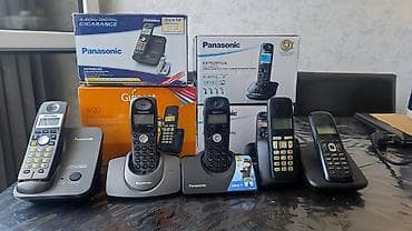 panasonic kx: Panasonic simsiz ev/ofis telefonları paketi Məhsul xüsusiyyətləri: - — 1