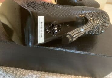 Toy paltarları və aksesuarları: Tuflilər, Ölçü: 40, rəng - Qara, Yeni — 5