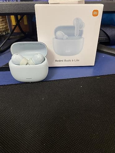 cib vifi: Redmi Buds 6 lite simsiz qulaqlıqlar - Rəng: Açıq mavi - Tip: TWS — 5