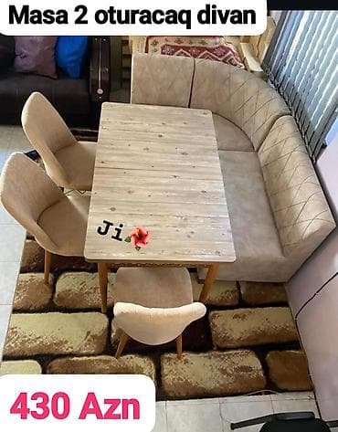 Künc divan, Mətbəx üçün, Açılmayan — 3