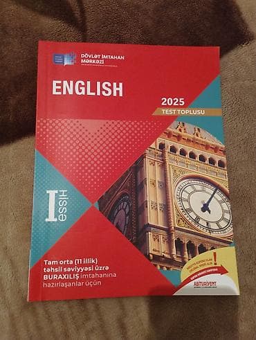 İngilis dili Testlər 11-ci sinif, DİM, 1-ci hissə