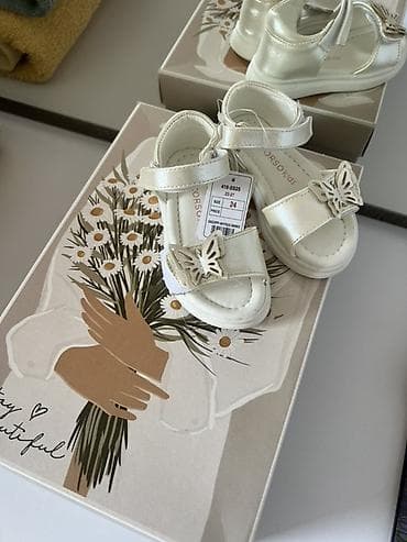 Rəng - Ağ Basanojkalar, Ölçü: 24, Qız üçün