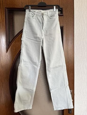 Zaradan alınıb S razmer (34 ölçü) Açıq açıq mavi (açıq denim) rəngdə