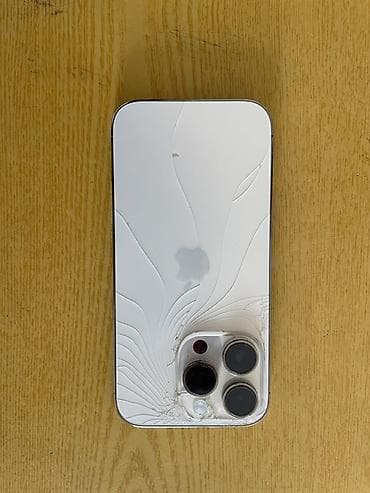 IPhone 14 Pro, 128 GB, Qızılı, Qırıq