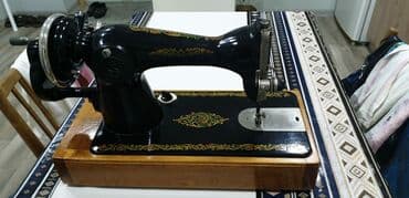 Qədim xalçalar: Антикварная Швейная машина Подольск С чемоданом. Təzə kimidi. Az — 3