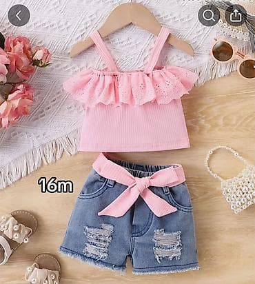 ikinci əl paltarlar: Qız uşaqları üçün yay dəstləri Sifariş üçün 💕 Temu-dan bəyəndiyiniz — 4