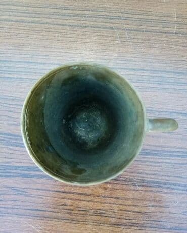 pul yığmaq üçün kassa: Dekorativ Latun fincan — 3