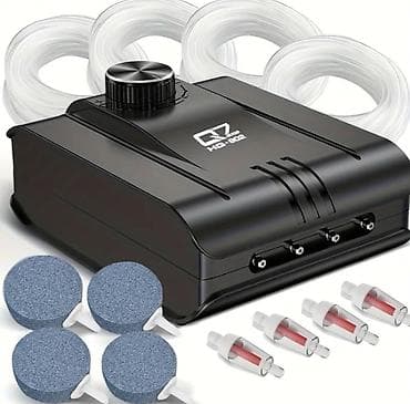 Akvaryum üçün hava nasosu dəsti – Q7 Air Pump HQ-902 Xüsusiyyətlər: -