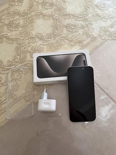 en ucuz apple macbook air: IPhone 15 Pro, Space Gray, Face ID — 2