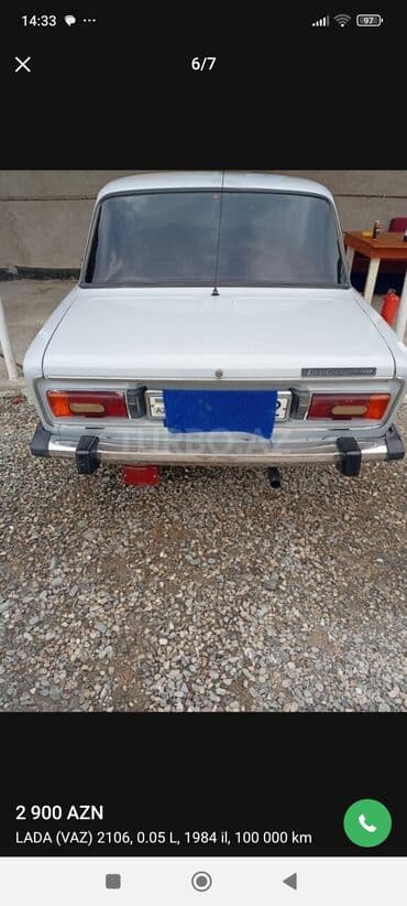 lokbatanda heyet evleri 2025: VAZ 2106 sedan - Kuzov: 4 qapılı sedan, açıq-boz rəng. Xrom ön — 5