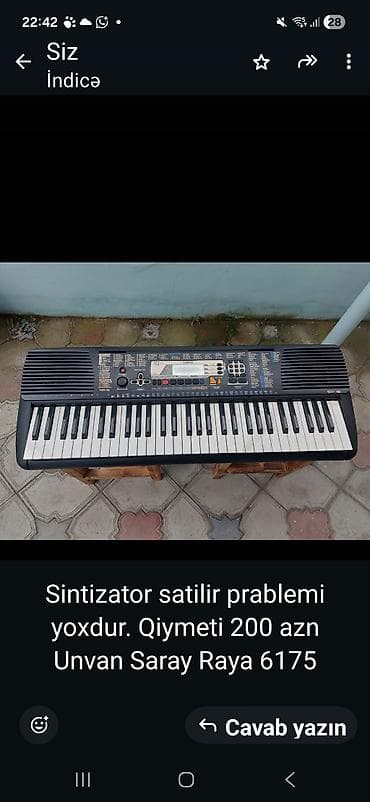 yamaha 2000: Sintezator, Yamaha — 1