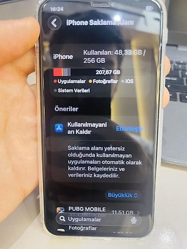 iphone 12 pro 2 el: IPhone 11 Pro, 256 GB, Space Gray, Face ID, Simsiz şarj, Zəmanət — 8