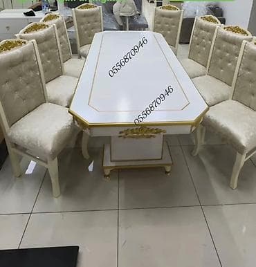 Qonaq otağı üçün, Yeni, Açılmayan, Dördbucaq masa, 6 stul — 10