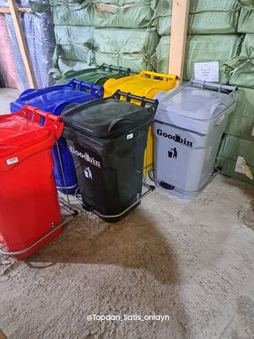 Biznes üçün program təminatı: Məişət Tullantı qutuları. 20 lt den 1100 lt qeder movcuddur. Plastik — 19