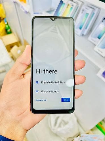 micro qulaq: Redmi A3, 128 GB, rəng - Mavi, Sensor — 3