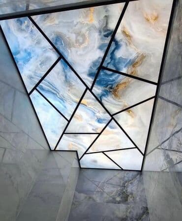 asma tavanlar hamam: Asma tavan, Şüşə, Suyadavamlı, Pulsuz çatdırılma, Pulsuz quraşdırma, Zəmanətli — 3