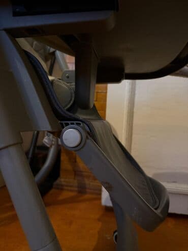 Столы для кормления: Kidilo uşaq yemək stulu - Rəng: boz - Tənzimlənən bel dayağı və — 6