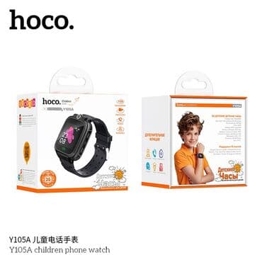 Yeni, Smart saat, Hoco, Sim kart, rəng - Qara