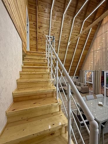 ipoteka evler gence: A‑Frame tipli modern istirahət evi - Memarlıq: Üçbucaq formalı — 10