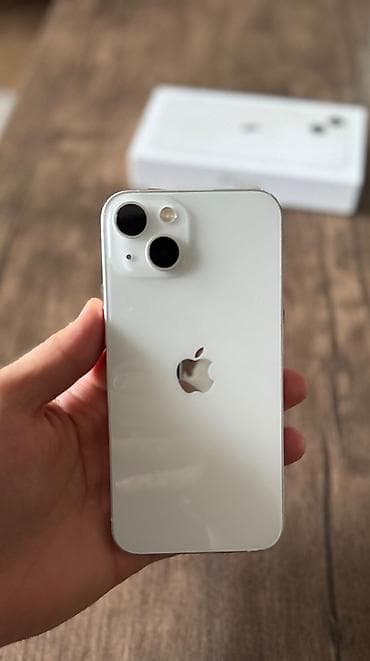 Аудиотехника: IPhone 13, 128 ГБ, Старлайт, Face ID — 7