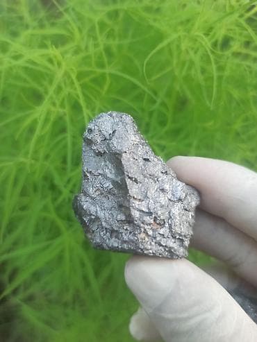 salcano baki: Gümüşü Metalik Natural Daşların Satışı 💎 Məhsul: Metalik parıltılı — 3