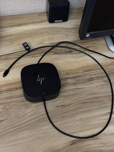 komputer aksesuar: HP USB-C G5 Essential Dock – universal dok stansiyası Istifade az — 1
