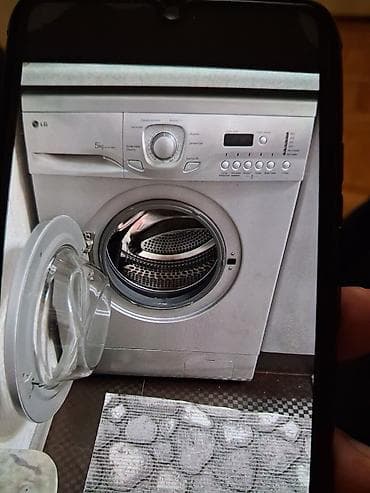 del: LG önyükləməli paltaryuyan maşın - Yük həcmı: 5 kq - Sürət: 1000 — 1