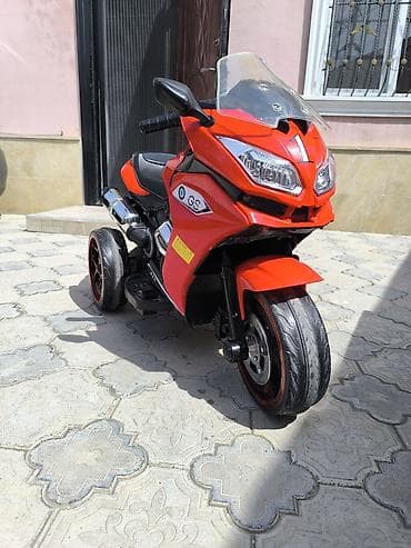 Uşaq elektrik motosikleti – R1200 GS üslubunda, 3 təkərli — 1