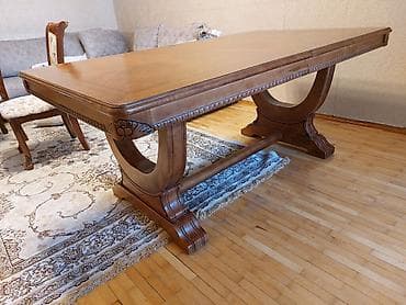 qonaq masası: Qonaq masası, Açılan, Taxta, Dördbucaq masa — 4