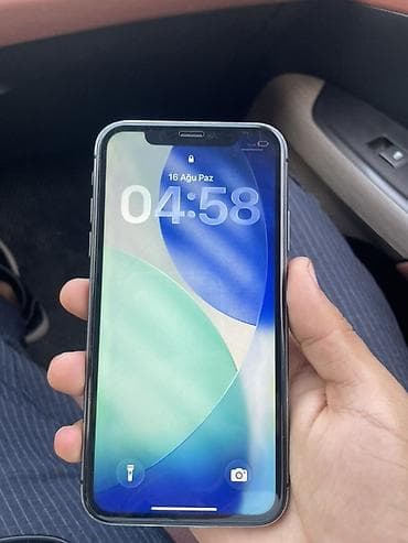 apple macbook: IPhone 11, 64 GB, Qara, Face ID — 1