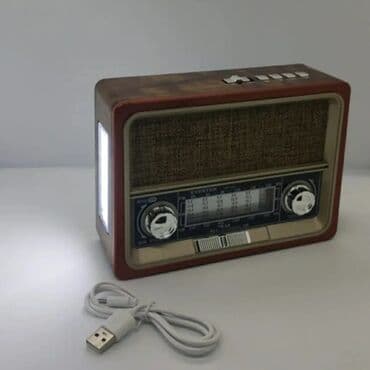 radio usb bluetooth: 📻 RH-305 Bluetooth USB/SD/Aux/fm RADİO 🔥Taxta nastalji görünüşlü — 7