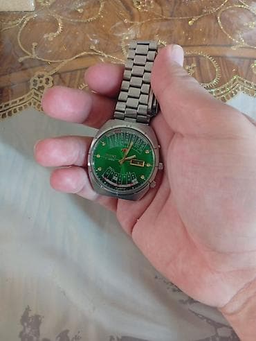 Qol saatları və aksesuarlar: Qol saatı, Orient, rəng - Yaşıl — 5