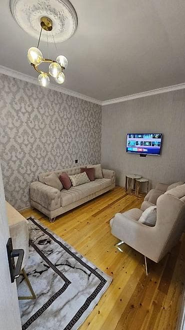 kiraye ev binə: 58 kv. m, 2 otaqlı, Kombi, Qaz, İşıq — 3