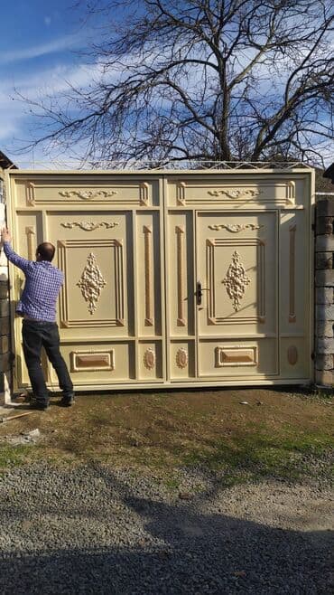 dəmir profil: Dəmir darvazalar, ikilik list,17 profillə yığılan keyfiyyətli nağd və — 1