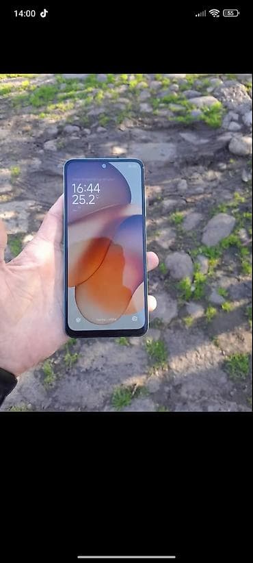 telefon iphone 6: Redmi Note 12S, 256 GB, rəng - Göy, Barmaq izi — 2