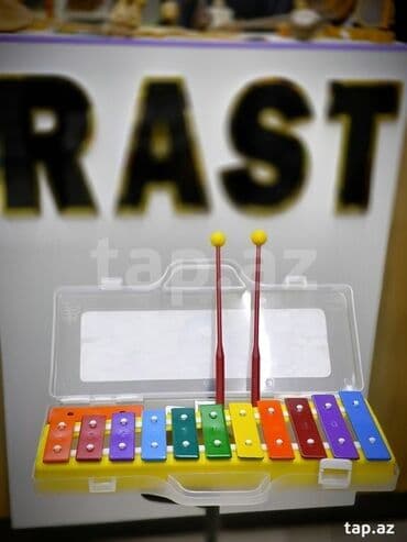 электронная ударная установка для начинающих: Kislafon xlyphone,11 pilləli Rast musiqi alətləri mağazalar şəbəkəsi 3 — 1