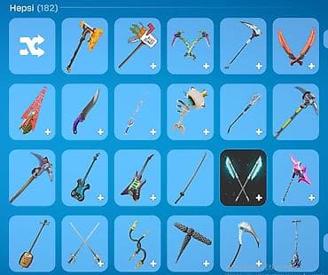 pc 4: 171 skin
182 pickaxe
161 glider
136 dance
9200 Vbucks
old stw — 10