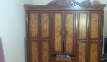 qapi ucun vinil: Klassik üslubda iri həcmli paltar dolabı - Material: ağac əsaslı — 3