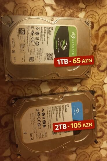 Daxili Sərt disk (HDD) Seagate, 1 TB, 7200 RPM, 3.5" lalafo.az -da Daxili Sərt disk (HDD) Seagate, 1 TB, 7200 RPM, 3.5"