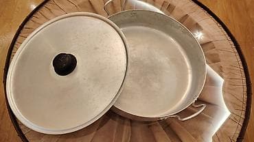 Посуда для готовки: Кастрюля, цвет - Серебристый, Алюминий — 1