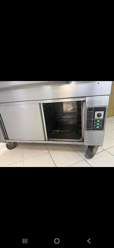 Restoran, kafe avadanlığı: Elektrik soba, Çörək, Şirniyyat üçün, Pizza, İşlənmiş — 7