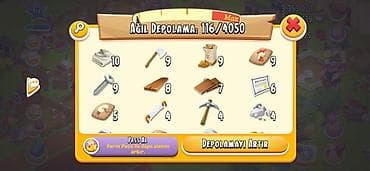 Moyka avadanlığı: Hay Day oyunu üçün inkişaf etmiş ferma hesabı - Səviyyə: 62 - Pul və — 1