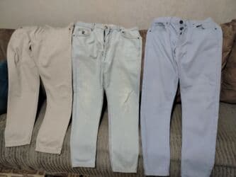 qaqa şalvarı: Kişi şalvarları dəsti - Modellər: 4 ədəd klassik/kağız-kəsimə yaxın — 1