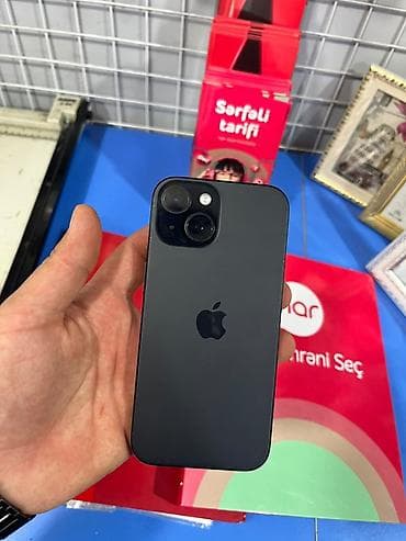 IPhone 15, 128 GB, Qara, Face ID lalafo.az -da IPhone 15, 128 GB, Qara, Face ID