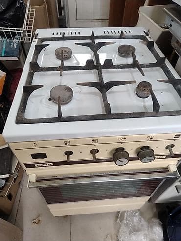 Duxovkalar: Qarışıq sobası Ayrıca dayanan, 4 gözlü — 1