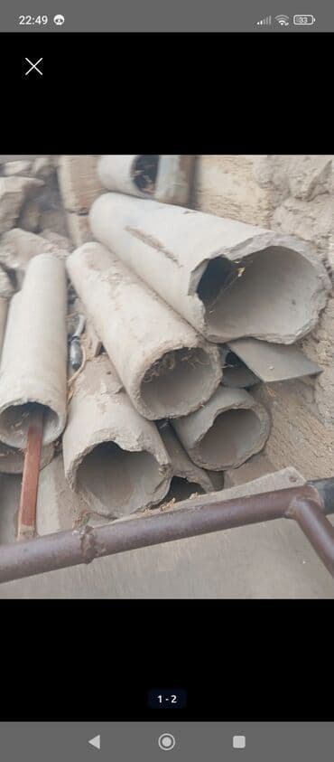 turba satışı: Beton boru — 1