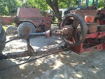 mercedes 190e radiator: Saman presləyən kənd təsərrüfatı qoşqusu (kvadrat balya presi) - — 8