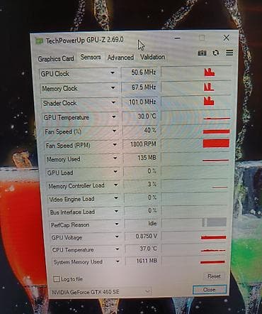 Videokart Gigabyte GeForce GTX 460, < 4 GB, İşlənmiş — 4