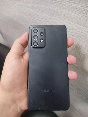 Samsung Galaxy A52, rəng - Qara, İki sim kartlı